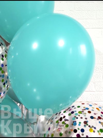 Сет "Бирюза" (10 шаров + 2 цифры)