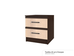 ТУМБЫ ПРИКРОВАТНЫЕ САКУРА (2шт.), 400*450*410