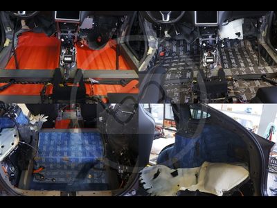 Шумоизоляция Tesla Model X / Тесла Модель Икс