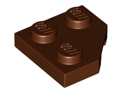 Wedge, Plate 2 x 2  Cut Corner, Reddish Brown (26601 / 6218366)