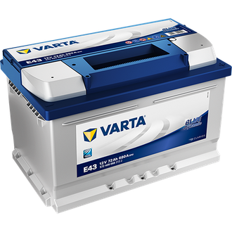 VARTA Blue Dynamic 72Ah 680A E43