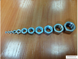 Гайка М18*1,5*16 ЗИЛ цена за 10 шт.