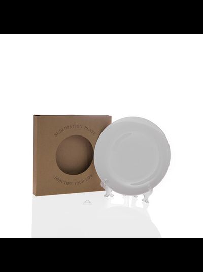 ТАРЕЛКА КЕРАМИЧЕСКАЯ БЕЛАЯ 15см