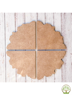 Подстаканник "Треугольник" 12 см/МДФ 6 мм