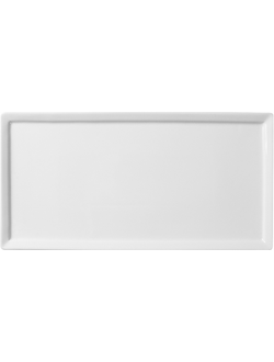 БЛЮДО ПРЯМОУГОЛЬНОЕ NARROW RIM 28 Х 14 CM, H 1,5 СМ