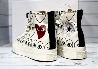 Converse Play Comme Des Garcons