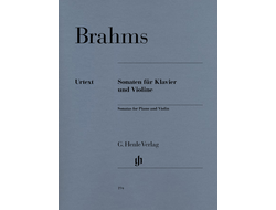 Brahms. Sonaten für Violine und Klavier