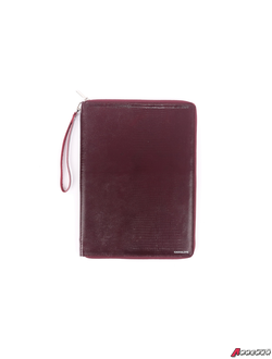 Органайзер для документов на молнии, А4, ящер бордо
