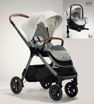 Joie finiti flex signature 3 в 1 Прогулочная коляска + автокресло Joie i level + база + i-Base lx