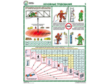 «Организация рабочего места газосварщика». Комплект из 4 листов.