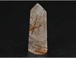 Кварц с рутилом (рутиловый), кристалл полированный "мини", Бразилия (23*9*7 мм, 2,2 г) №29355