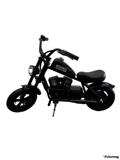 Детский электромотоцикл eDro Chopper Черный