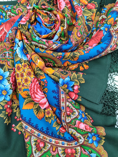 Павловопосадский платок Вдохновение 371-9