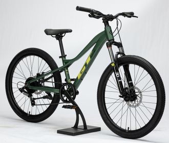Велосипед GT600 / 7 скоростей  24" зеленый рама 11"
