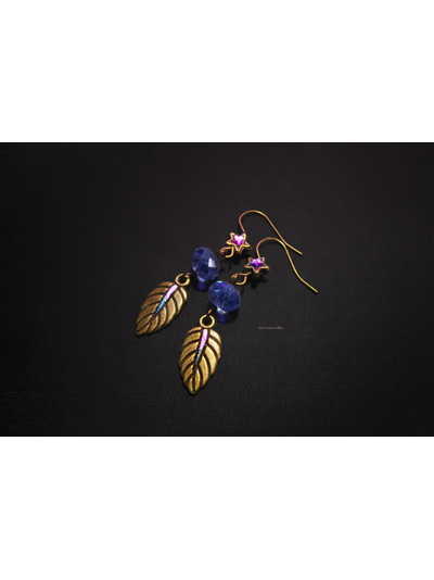 Бохо-серьги &quot;Под созвездием сказки&quot;