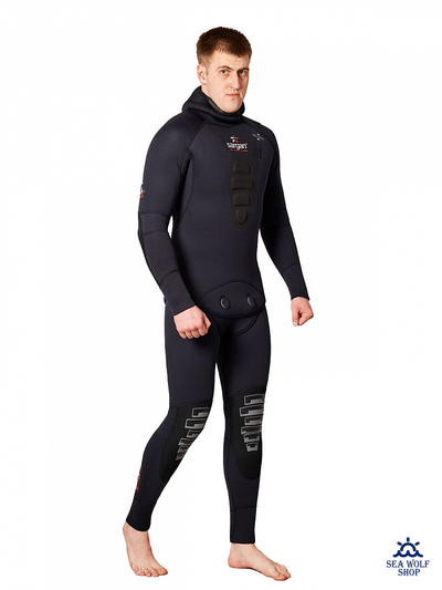 Гидрокостюм неопрен 9мм Sargan "СИВУЧ 2.0" р.ML-50