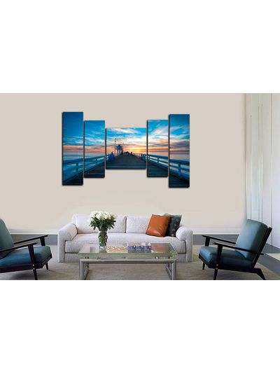 Модульная картина "Мост к солнцу"