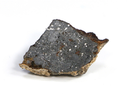 Метеорит "Царёв" в пластиковом боксе, Россия, Волгоградская обл (15*14*4 мм, 1,8 г) №23451