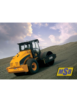 Стекло на каток JCB vibromax vm115 hd