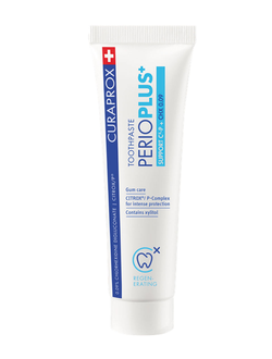 Зубная паста Perio Plus+ Support с содержанием хлоргексидина 0,09%, Curaprox, 75 мл.