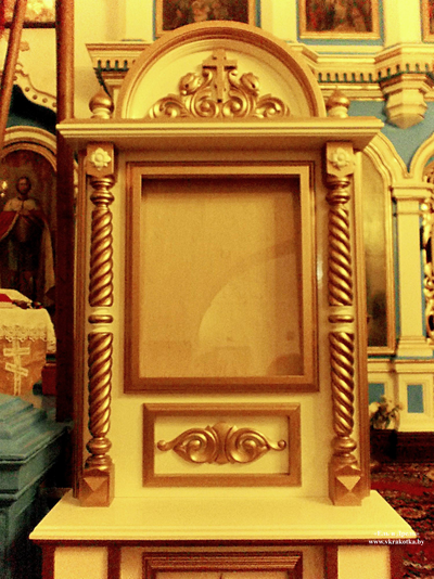 Напольный киот фото