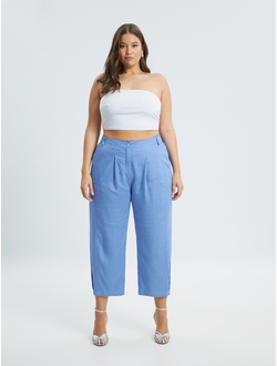 Купить брюки-палаццо для полных женщин