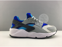 Nike Air Huarache ES Grey Double Blue (36-40) Арт. 193F-A