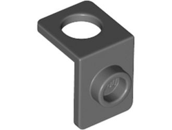 Minifigure Neck Bracket with Back Stud - Thick Back Wall, Dark Bluish Gray (28974 6170811)
