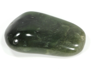 Нефрит, галтовка, Россия, Бурятия (61*34*17 мм, 65 г) №28283