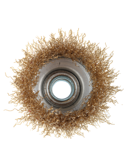 ЕРМАК Щетка металл. для УШМ 65мм/М14 (чашка), 5 штук