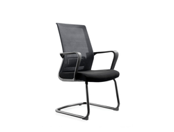 Кресло Интер CF черная краска, черная сетка, черная ткань