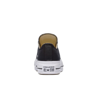 Кеды Converse All Star Low Top на платформе черные