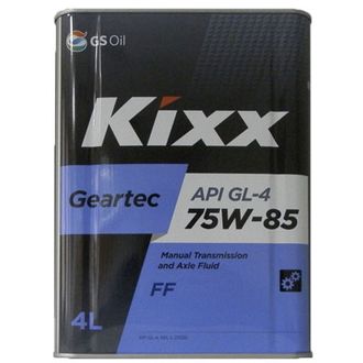 KIXX Geartec FF 75W85 GL-4 транс. масло п/с 4л