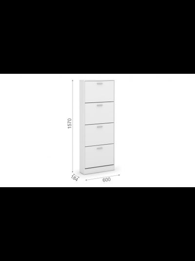 Тумба для обуви 600 4-х дверная