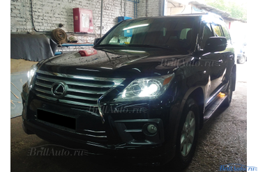 Рестайлинг Lexus LX 570 из 2008 в 2015