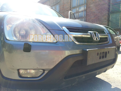 Защита радиатора Honda CR-V II 2002-2004 black