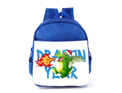 Рюкзак синий год Дракона №3