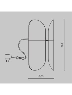 Настольный светильник Insight, MOD416TL-L6BR3K