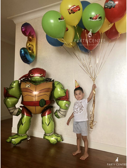 Набор тачки/черепашки ниндзя