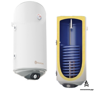 Настенный комбинированный водонагреватель Eldom Thermo с теплообменником