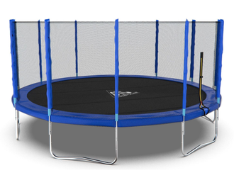 Батут DFC Trampoline Fitness 16FT-TR-B (4,88 метра) с защитной сеткой