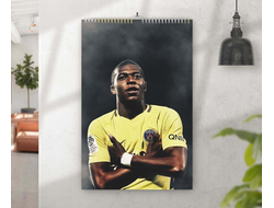 Календарь перекидной Kylian Mbappe Lottin, Килиан Мбаппе Лоттен №4