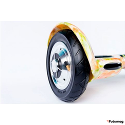 Гироскутер Smart Balance SUV 10 дюймов Желтые Цветы