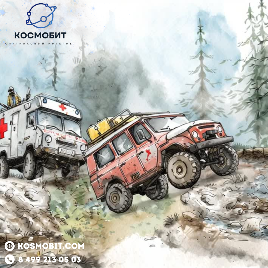 Возможность подключения к спутниковому интернету VSAT при ЦС