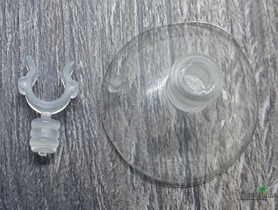 Присоска с клипсой для компрессорных шлангов