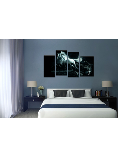 Модульная картина "Среди волков"