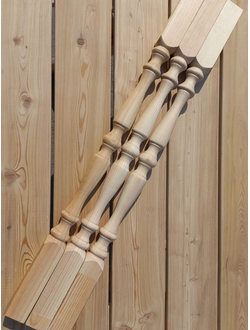 Балясина срощенная СИММЕТРИЯ сосна 50мм*50мм*90см