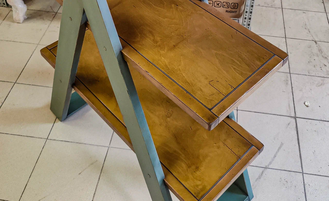 Стеллаж Х-образный, в стиле loft.