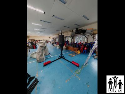 Боксёрский мешок DNN из тента тип Силуэт