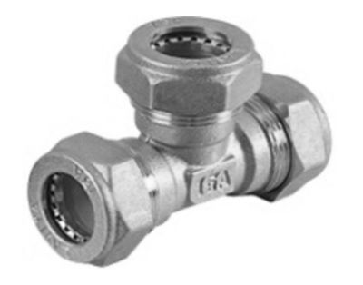 3Т 20-20-20, тройник труба-труба-труба НП